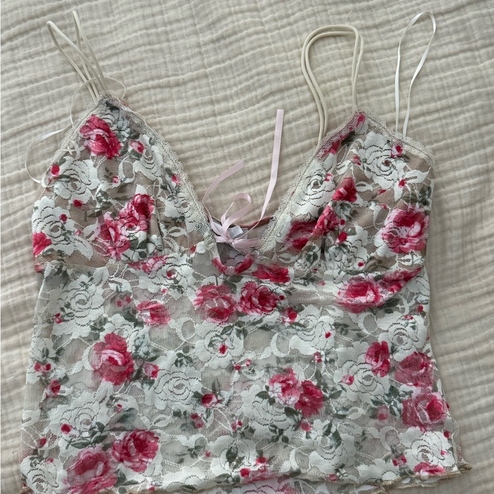 Floral Lace Top